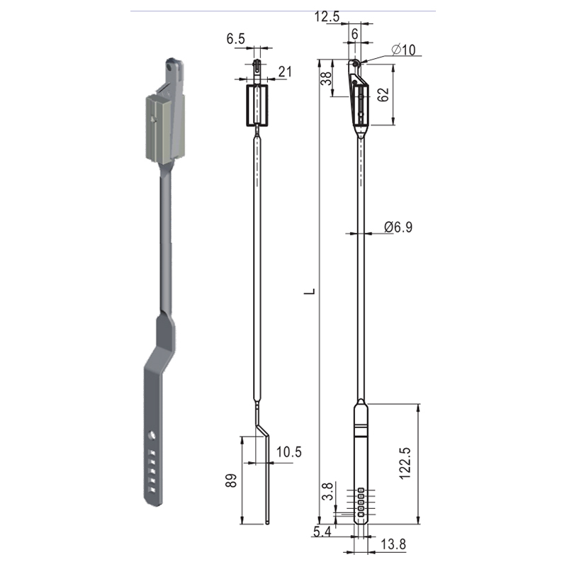 LG002-1A Kiertokangon teollisuuslukkotarvikkeet