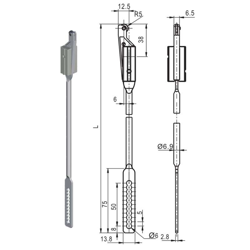 LG002-2 Kiertokangon teollisuuslukon tarvikkeet